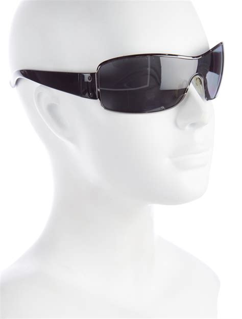 prada 30mm shield sunglasses|are Prada sunglasses polarized.